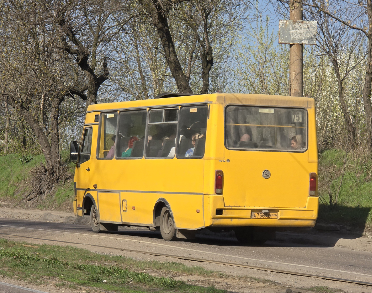 Донецьк, БАЗ-А079.14 "Подснежник" № А 756 АЕ