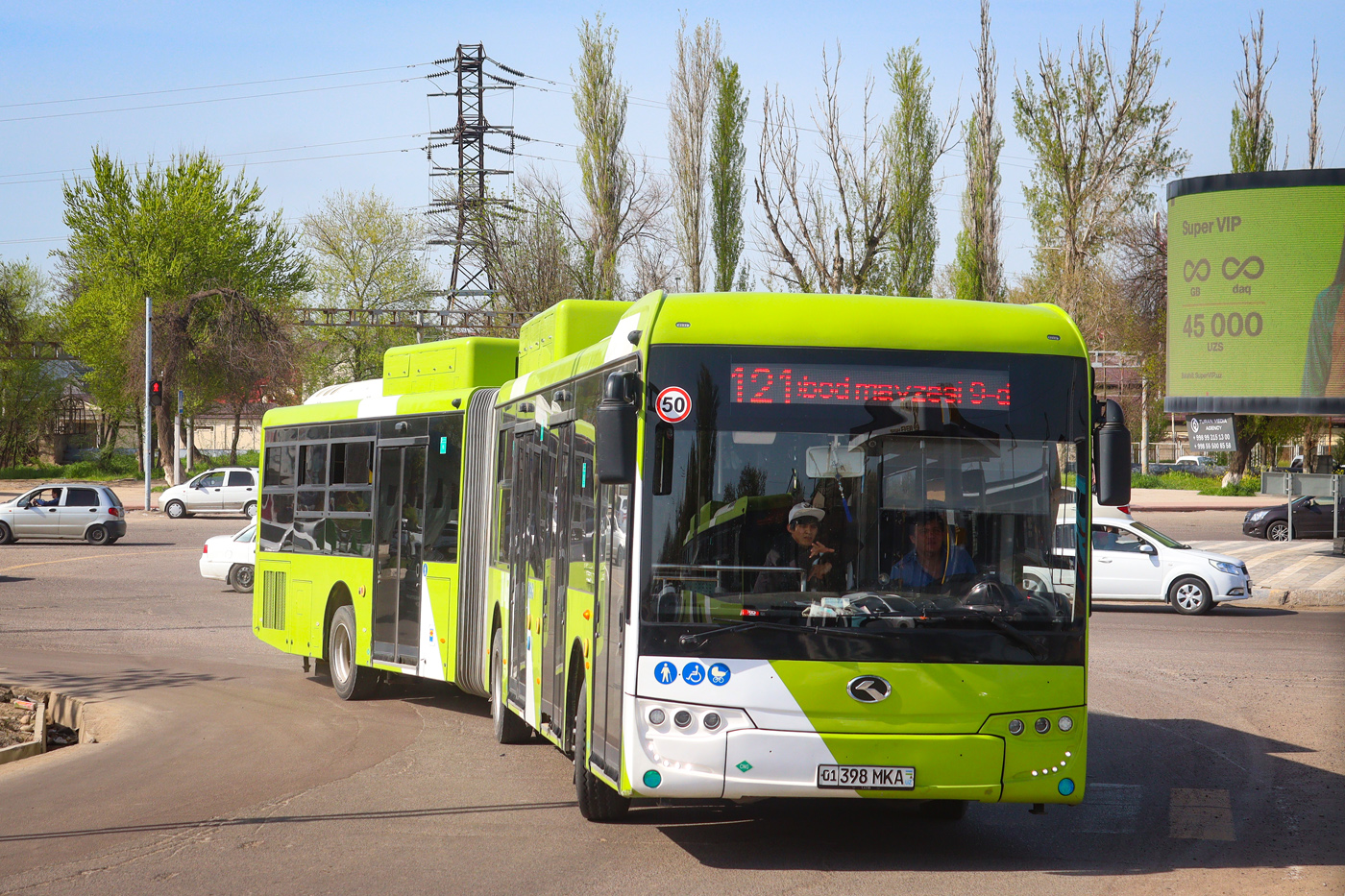 Tashkent, King Long XMQ6180G # 18467