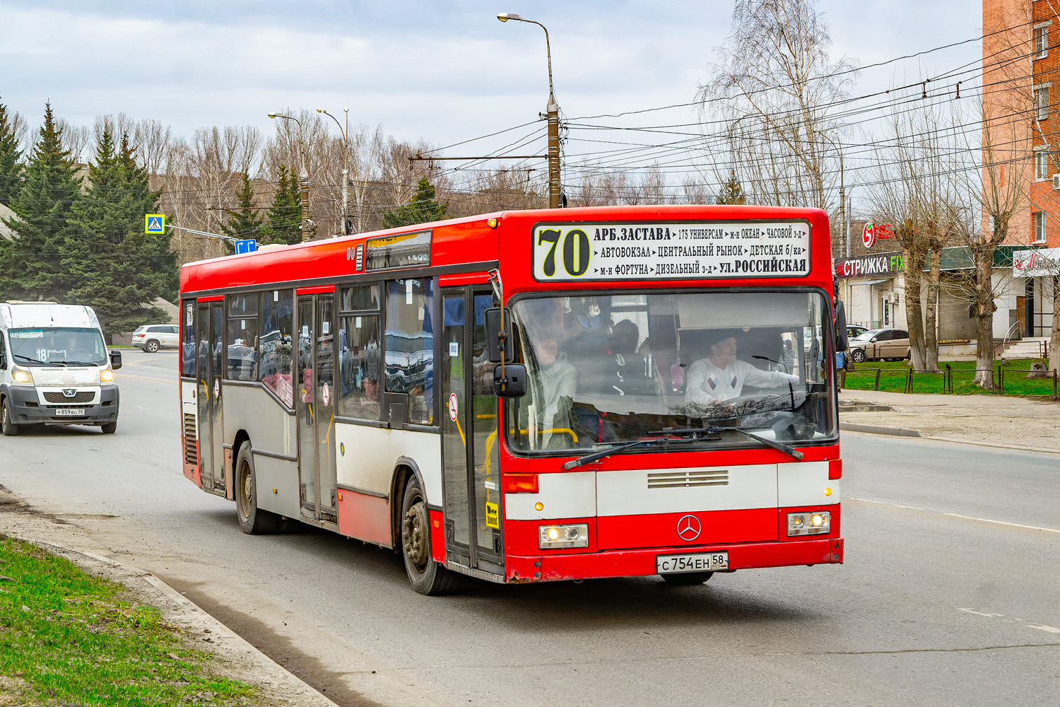 Penza, SAM (Mercedes-Benz O405N2) # С 754 ЕН 58