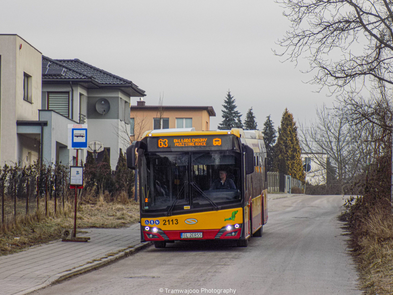 Łódź, Solaris Urbino IV 12 mild hybrid # 2113