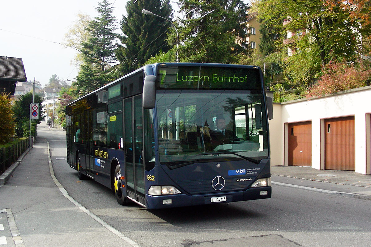 Lucerne, Mercedes-Benz O530 Citaro № 562