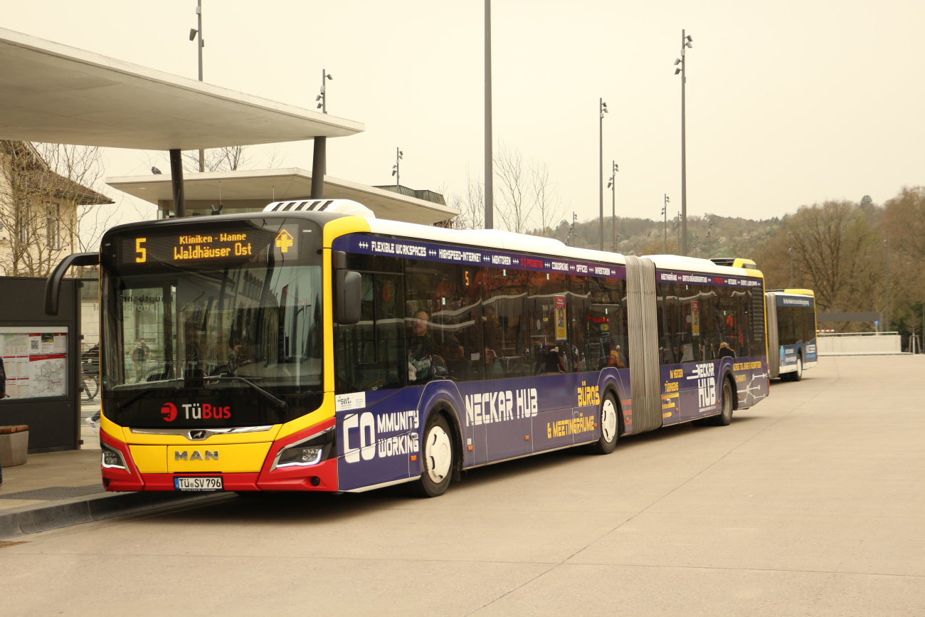 Tübingen, MAN 19C Lion's City NG360 EfficientHybrid # 796