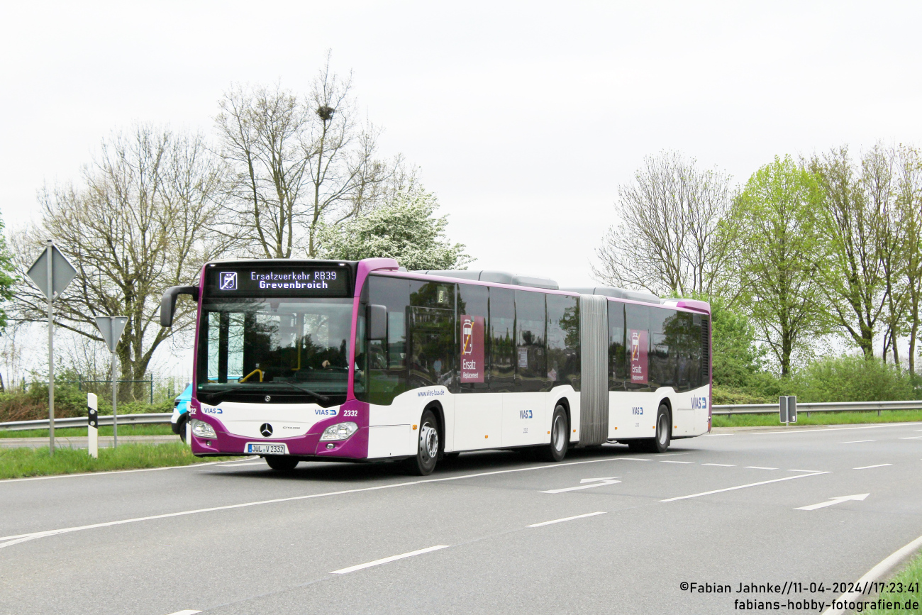 Düren, Mercedes-Benz Citaro C2 G # 2332