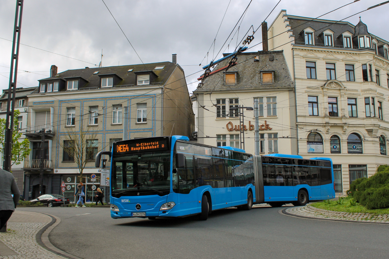 Wuppertal, Mercedes-Benz Citaro C2 G # 2176