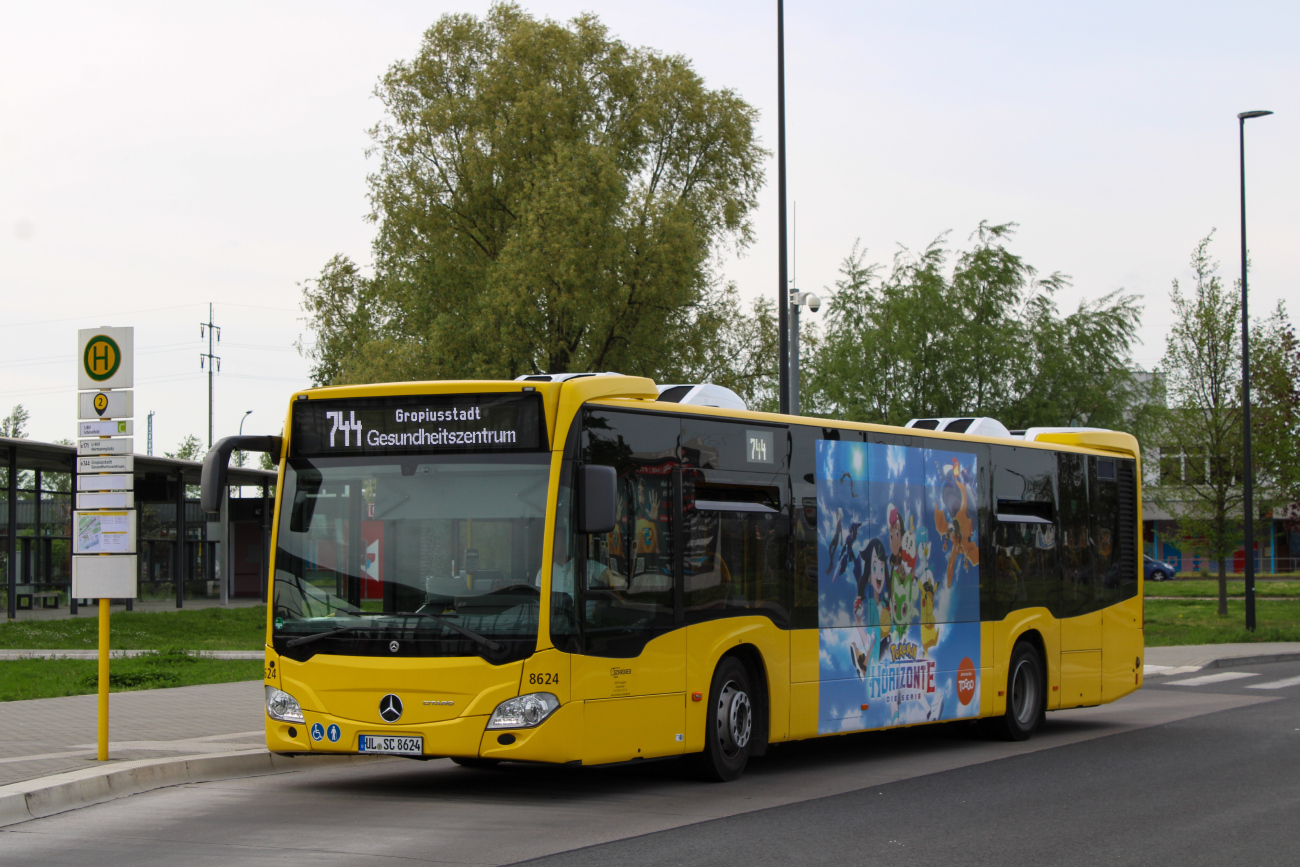 Berlin, Mercedes-Benz Citaro C2 Hybrid # 8624