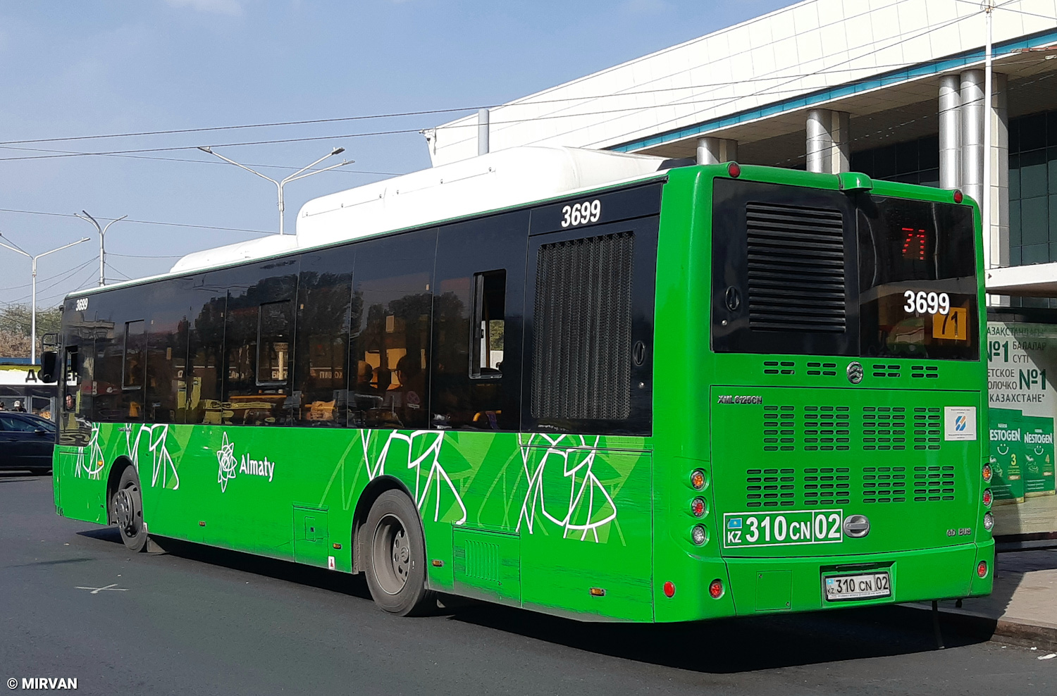 Almaty, Golden Dragon XML6125CN # 3699