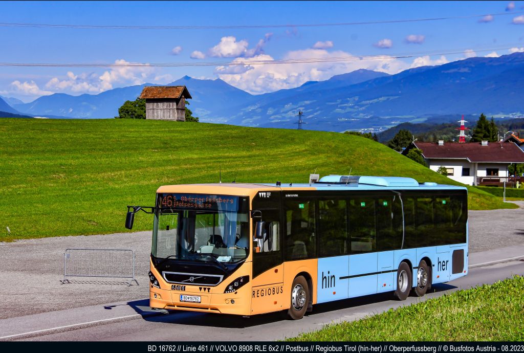 Innsbruck, Volvo 8900LE 13.7m nr. 16762