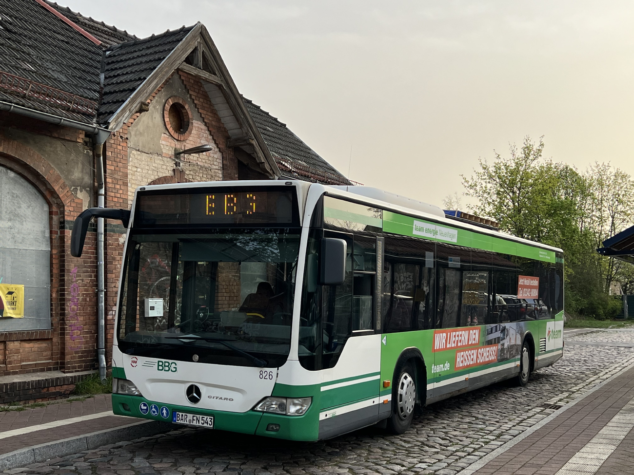 Eberswalde, Mercedes-Benz O530 Citaro Facelift Ü # 165