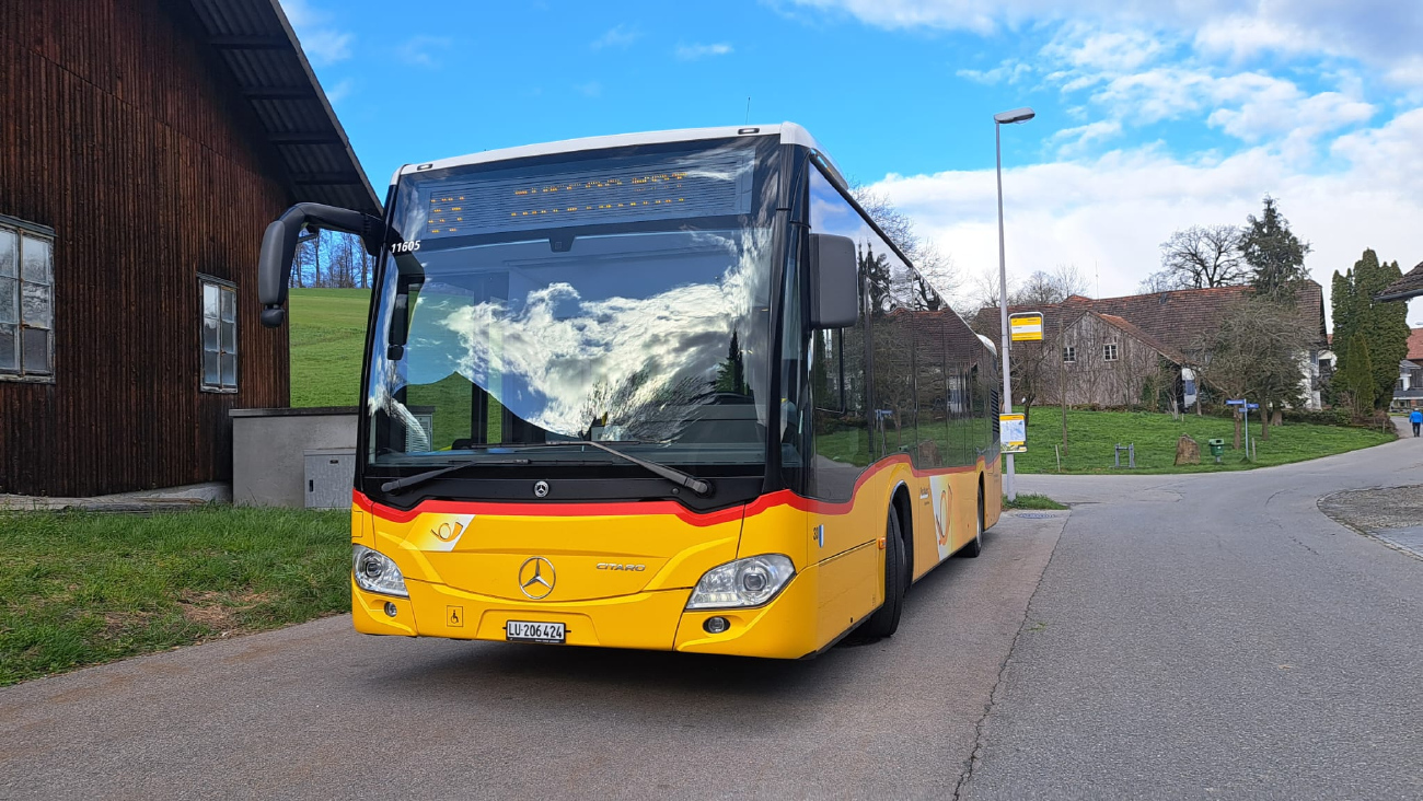 Lucerne, Mercedes-Benz Citaro C2 Hybrid # 11605