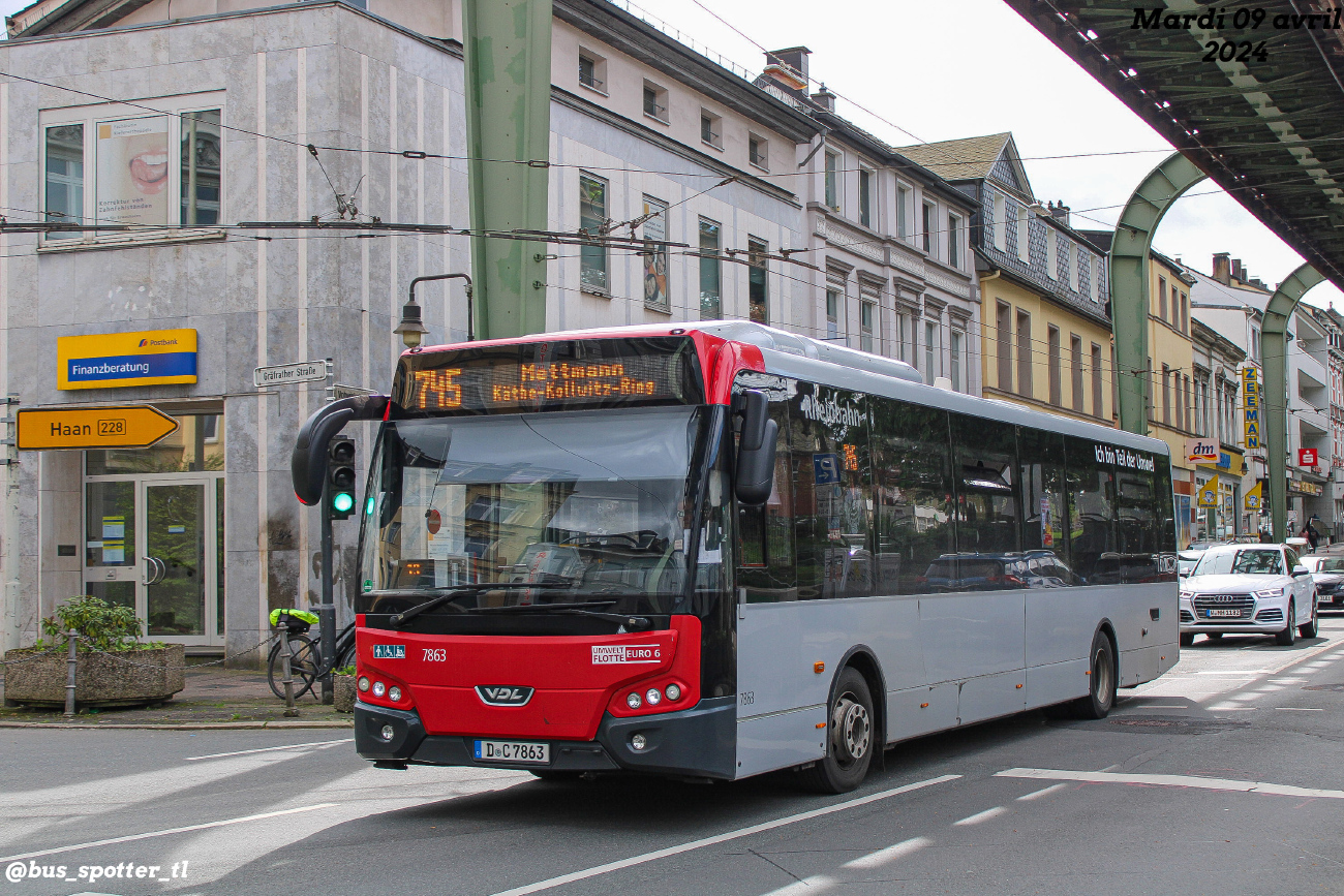 Düsseldorf, VDL Citea LLE-120.255 # 7823