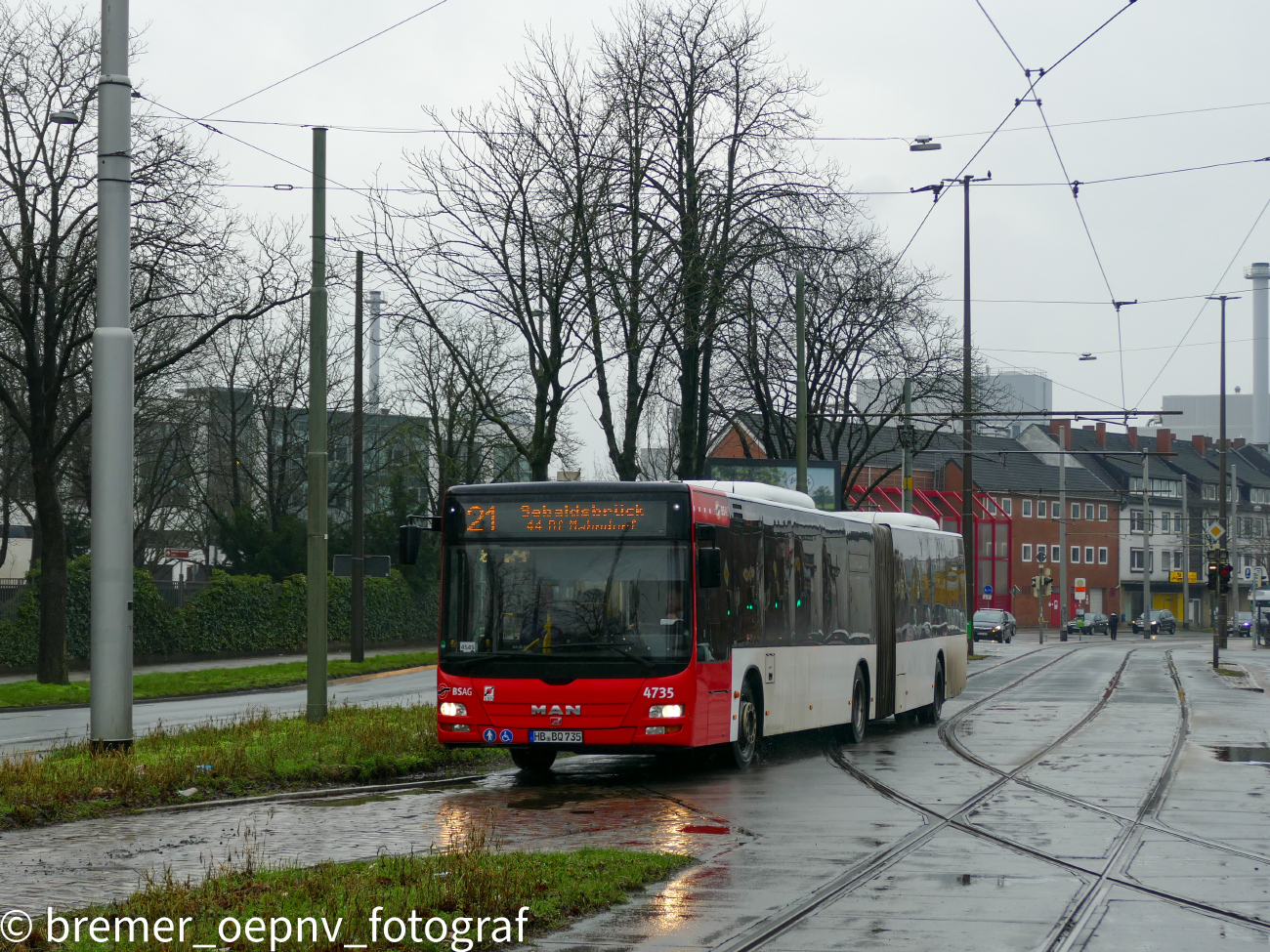 Bremen, MAN A40 Lion's City GL NG323 # 4735