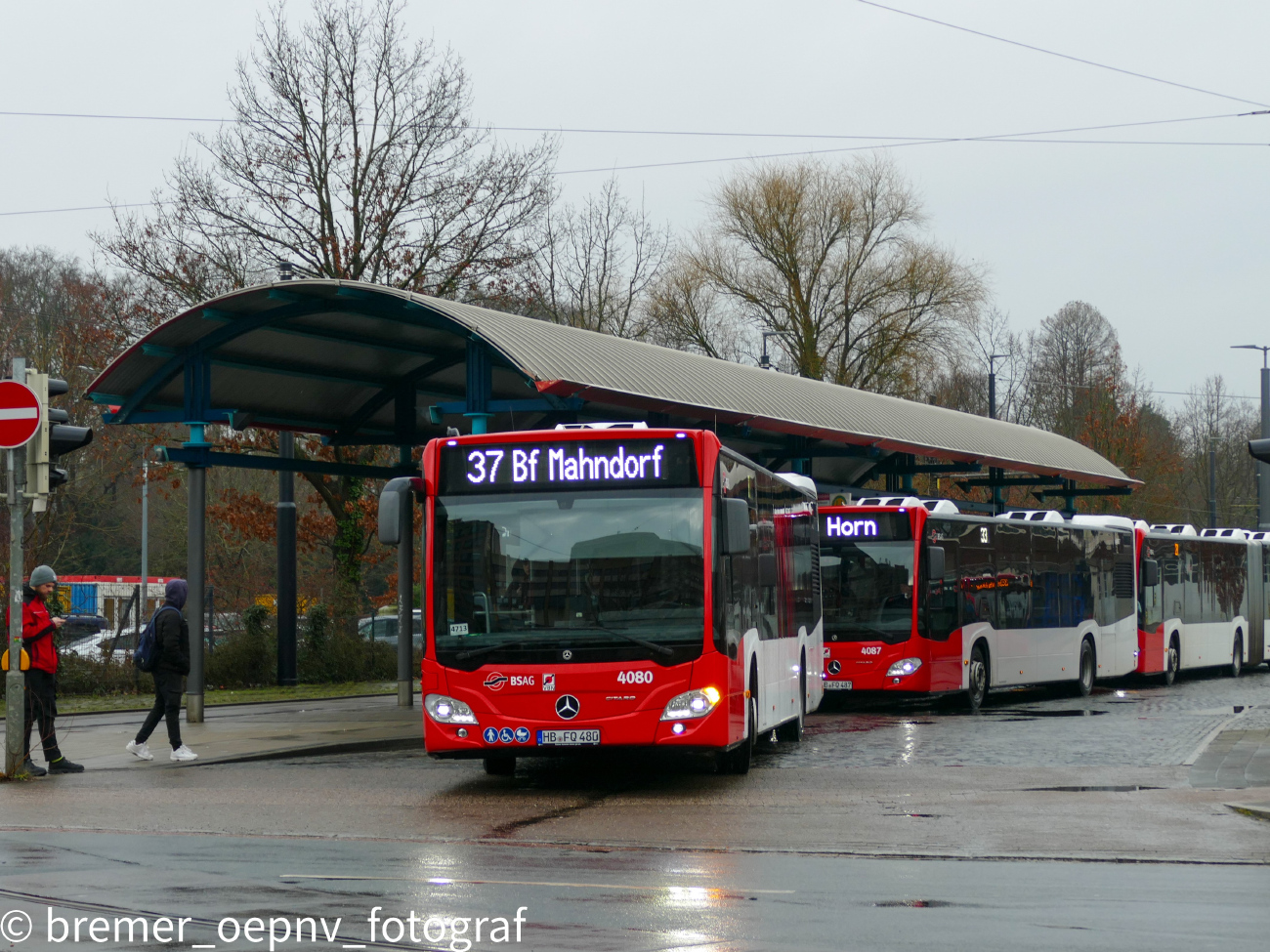 Bremen, Mercedes-Benz Citaro C2 Hybrid # 4080