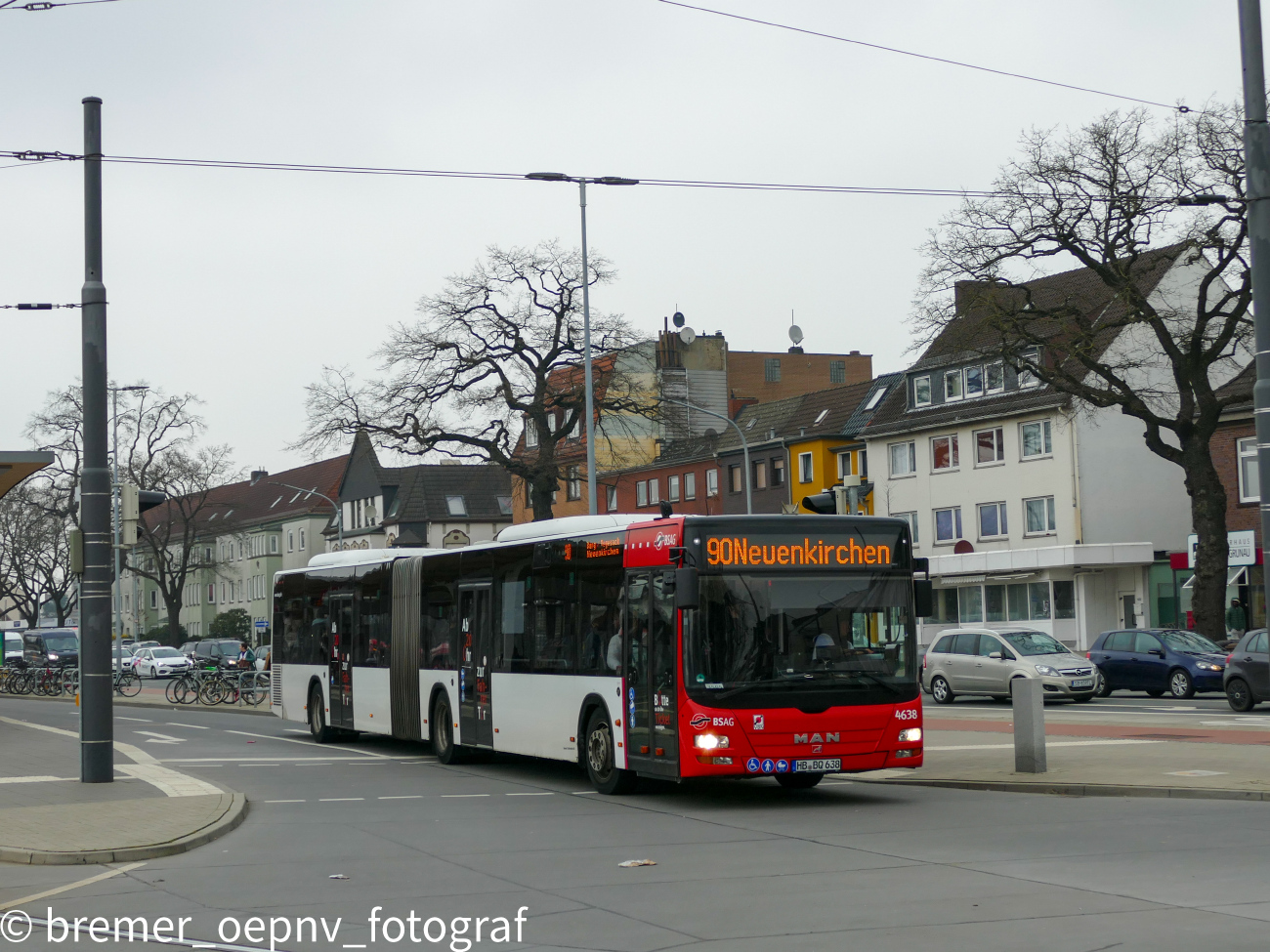 Bremen, MAN A23 Lion's City GL NG323 # 4638