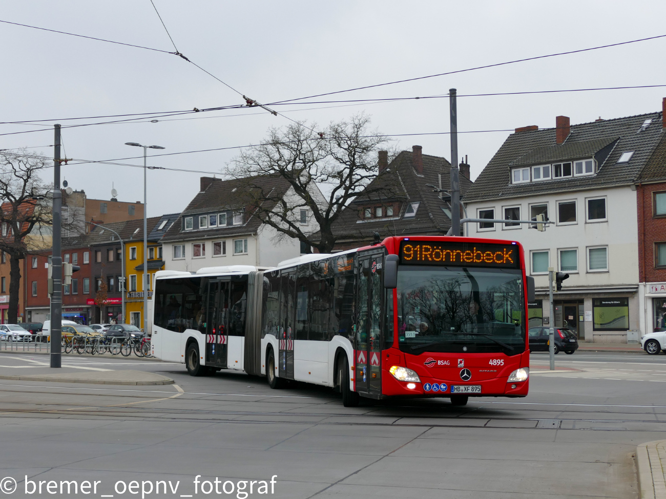 Bremen, Mercedes-Benz Citaro C2 G # 4895