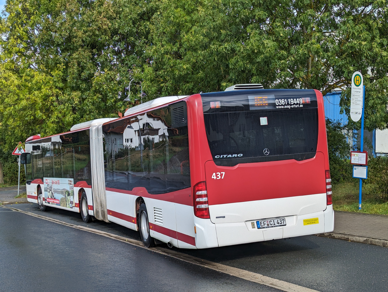 Эрфурт, Mercedes-Benz Citaro C2 G № 437