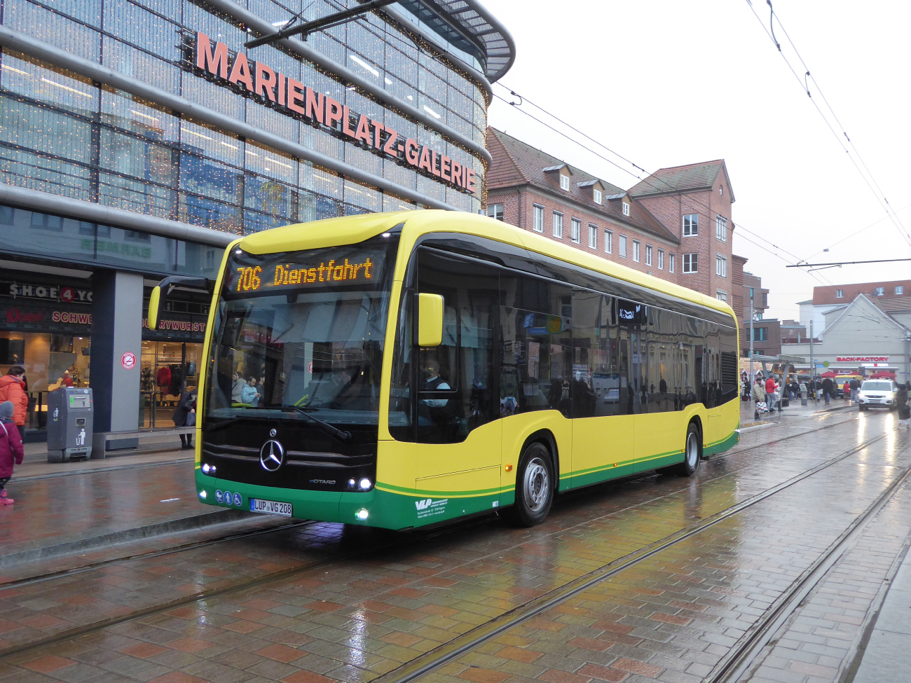 Ludwigslust-Parchim, Mercedes-Benz eCitaro # LUP-VG 208