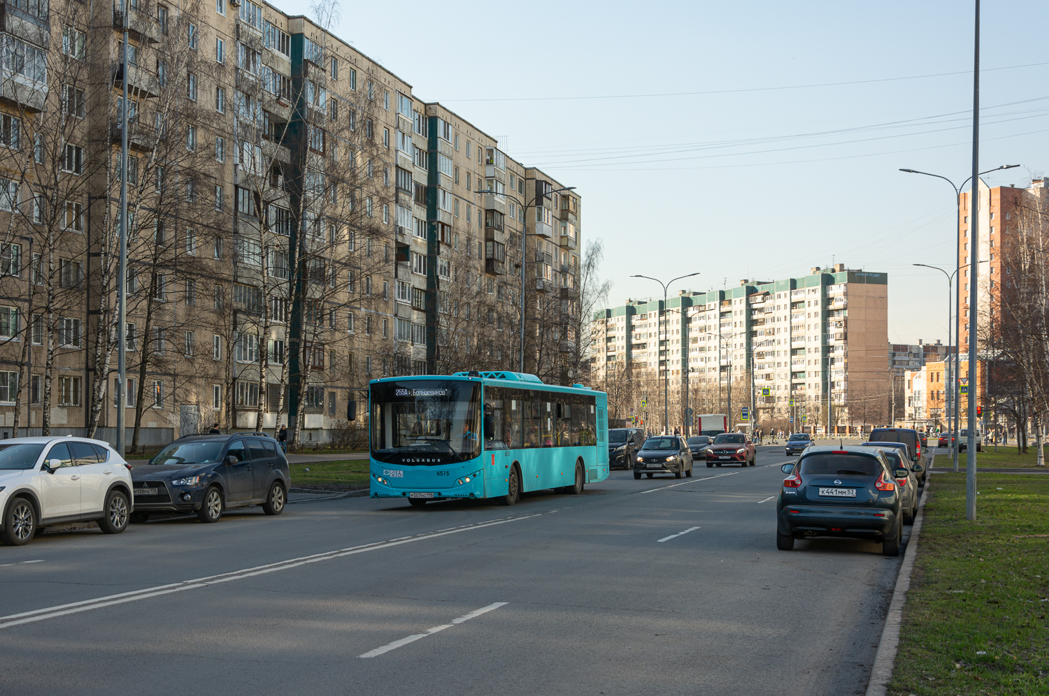 San Pietroburgo, Volgabus-5270.G4 (LNG) # 6515