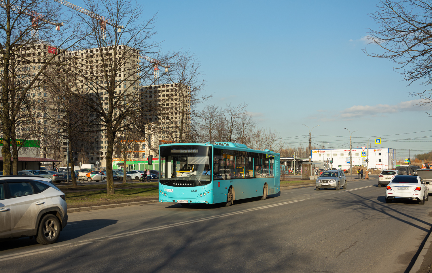 Saint Petersburg, Volgabus-5270.G4 (LNG) nr. 6848