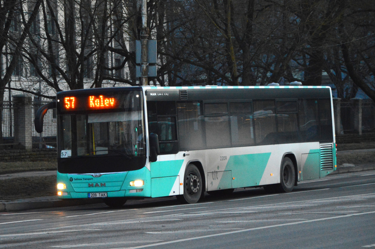 Tallinn, MAN A78 Lion's City LE EL293 # 2209