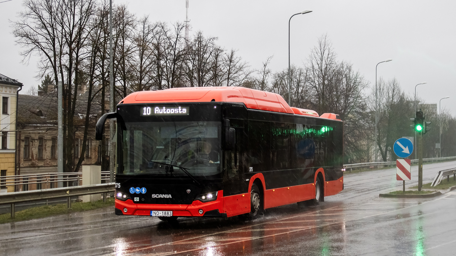 Daugavpils, Scania Citywide LF II 12M CNG # 375