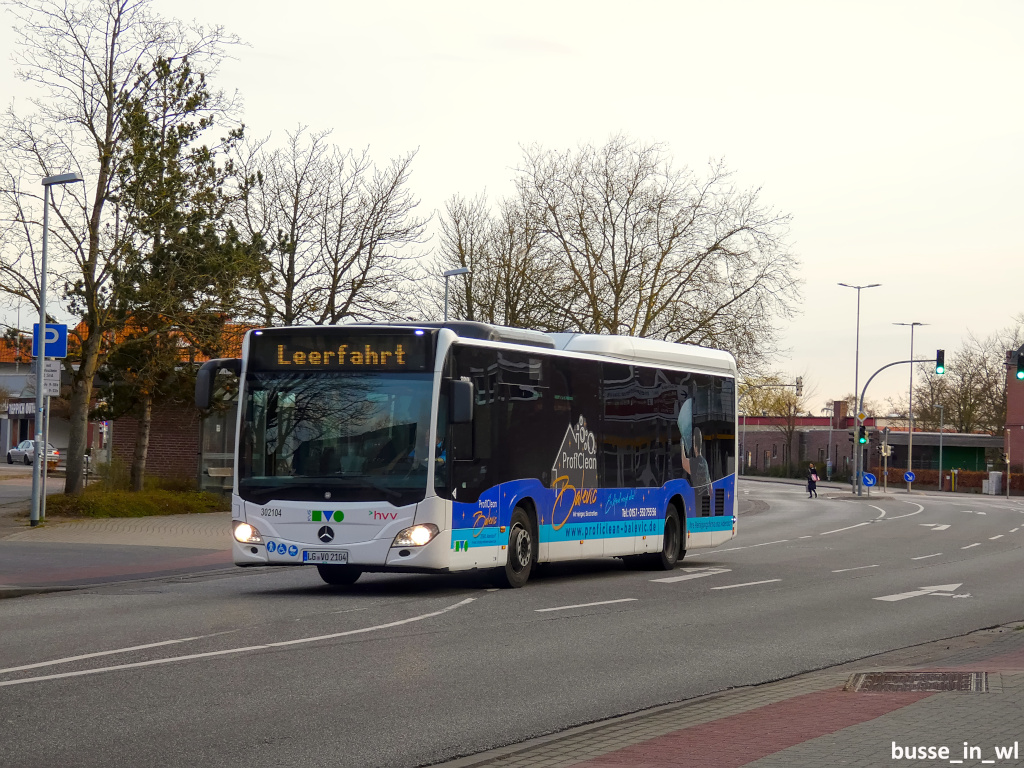 Celle, Mercedes-Benz Citaro C2 LE # 302104