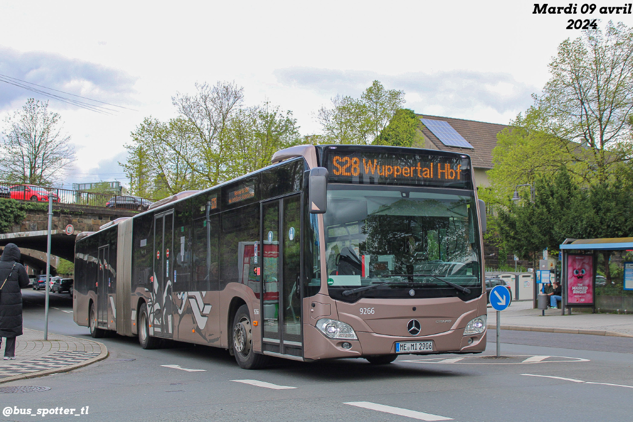 Mettmann, Mercedes-Benz Citaro C2 G # 9266