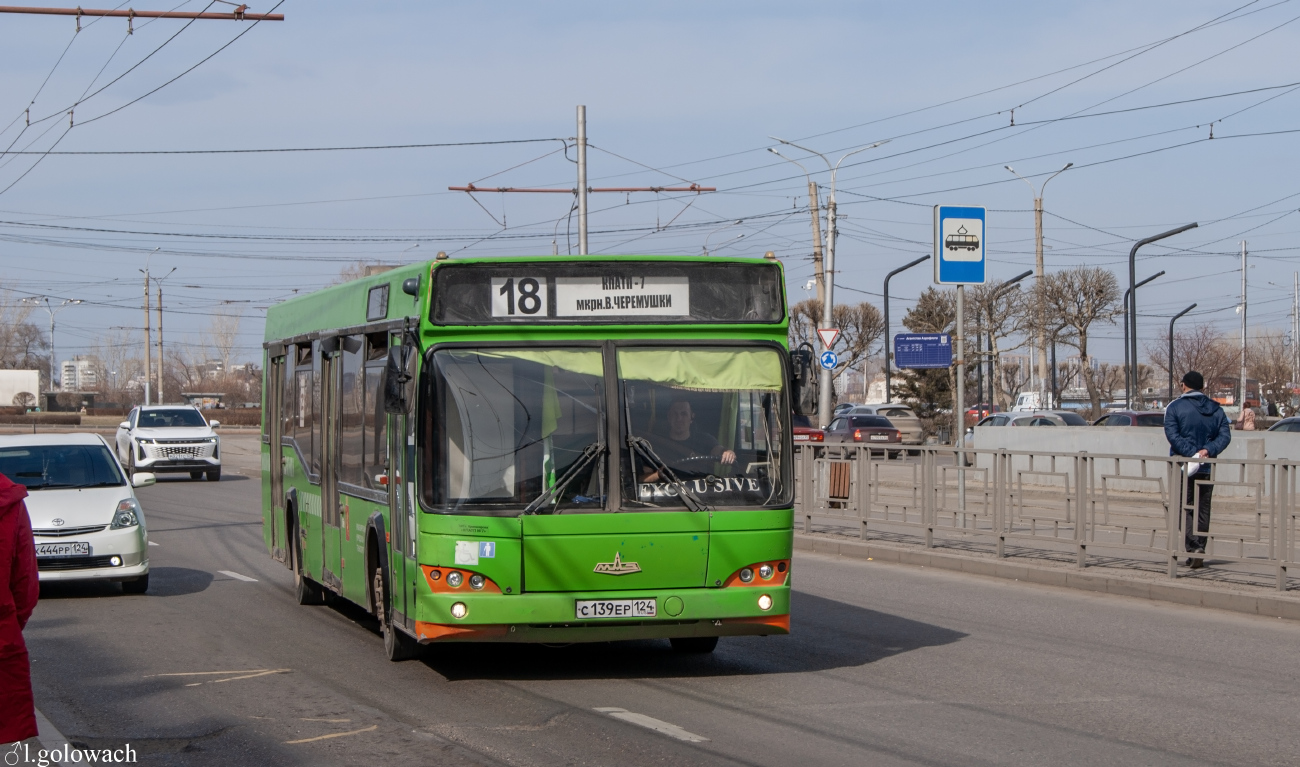 Krasnoyarsk, MAZ-103.476 № С 139 ЕР 124