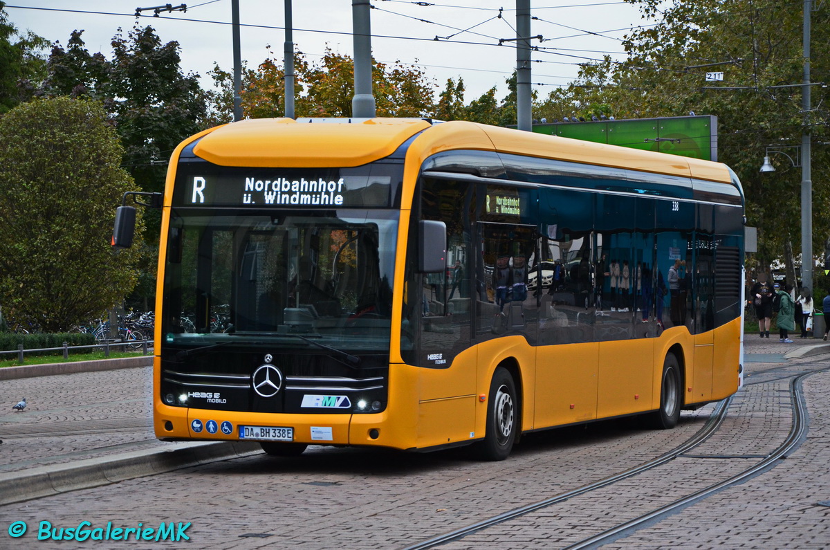Darmstadt, Mercedes-Benz eCitaro č. 338