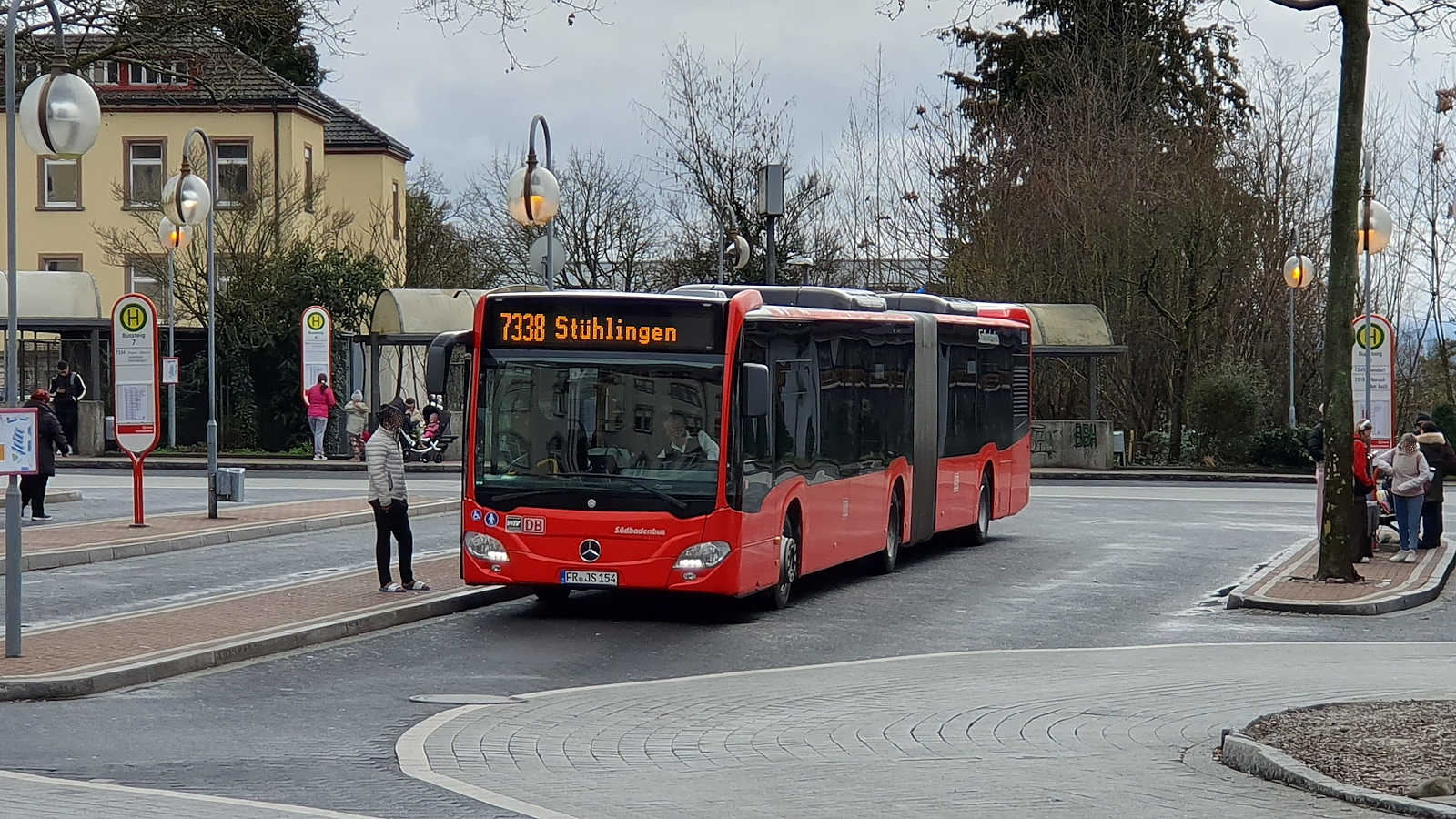 Freiburg im Breisgau, Mercedes-Benz Citaro C2 G No. FR-JS 154