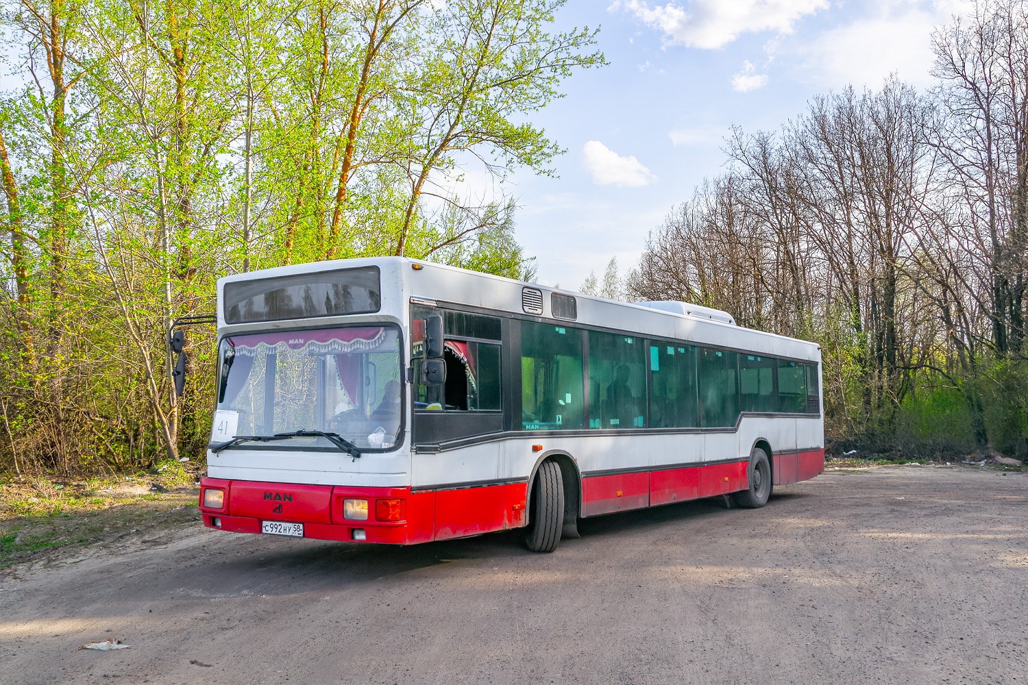 Penza, MAN A10 NL262 # С 992 НУ 58