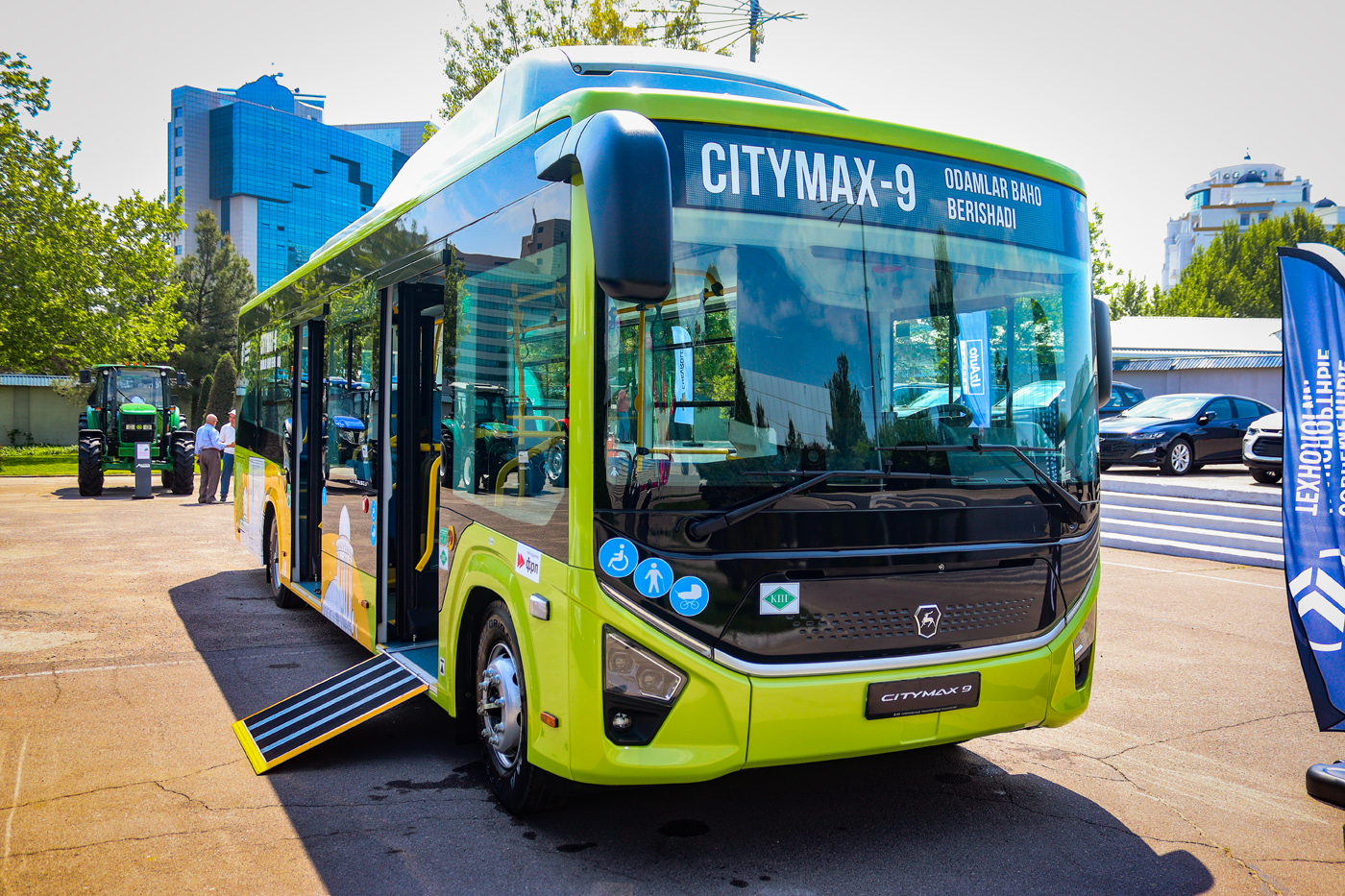 Pavlovo, PAZ-422320-14 "Citymax 9" (4223LA) (CNG) # Б/Н; Tashkent — "Innoprom-2024" exhibition