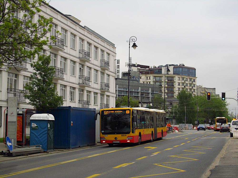 Варшава, Mercedes-Benz Conecto II G № 9854