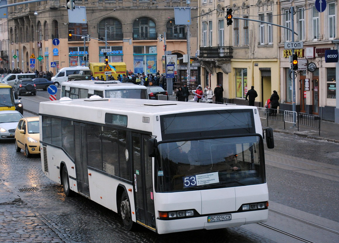 Lviv, Neoplan N4016NF No. ВС 0214 СХ