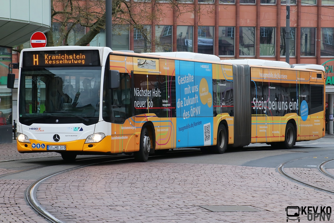 Darmstadt, Mercedes-Benz Citaro C2 G # 369