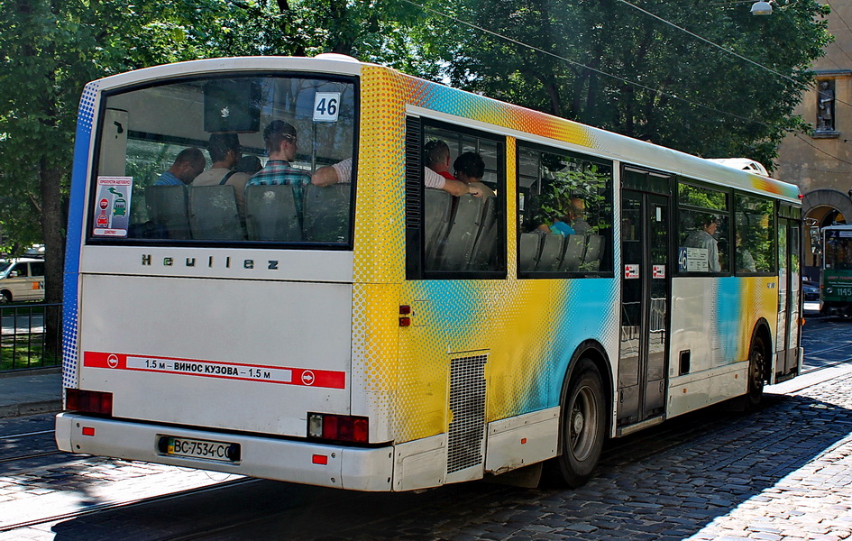 Lviv, Heuliez GX107 # ВС 7534 СО