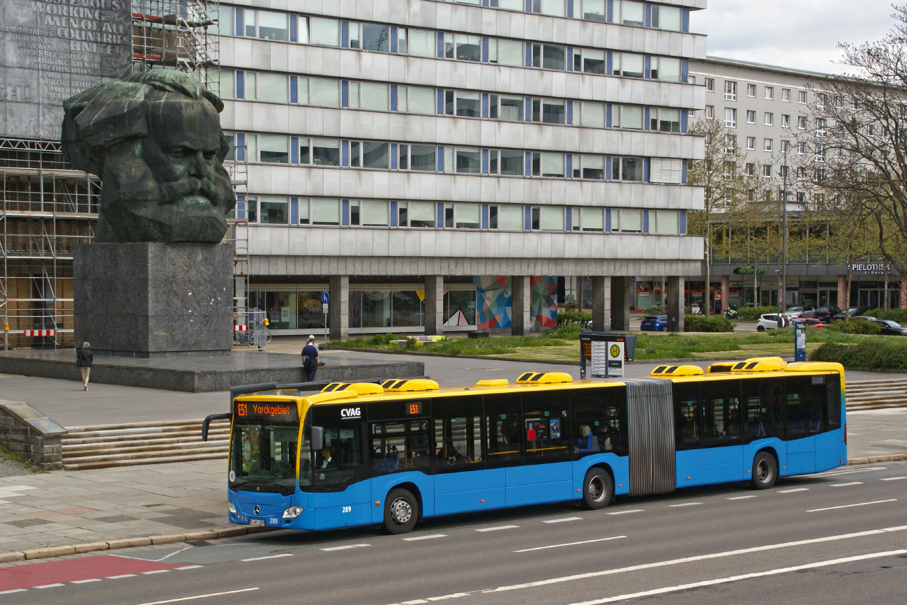 Chemnitz, Mercedes-Benz Citaro C2 G Hybrid # 289