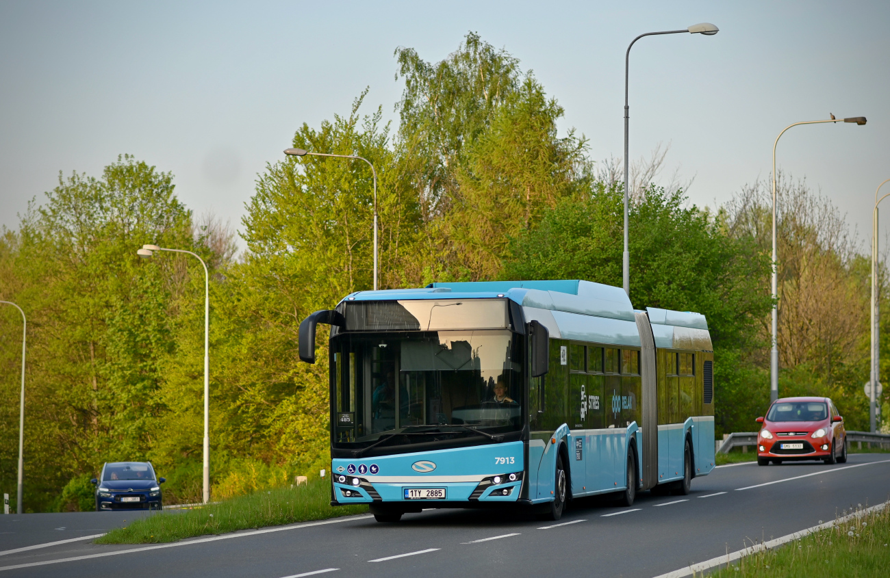 Ostrava, Solaris Urbino IV 18 CNG č. 7913