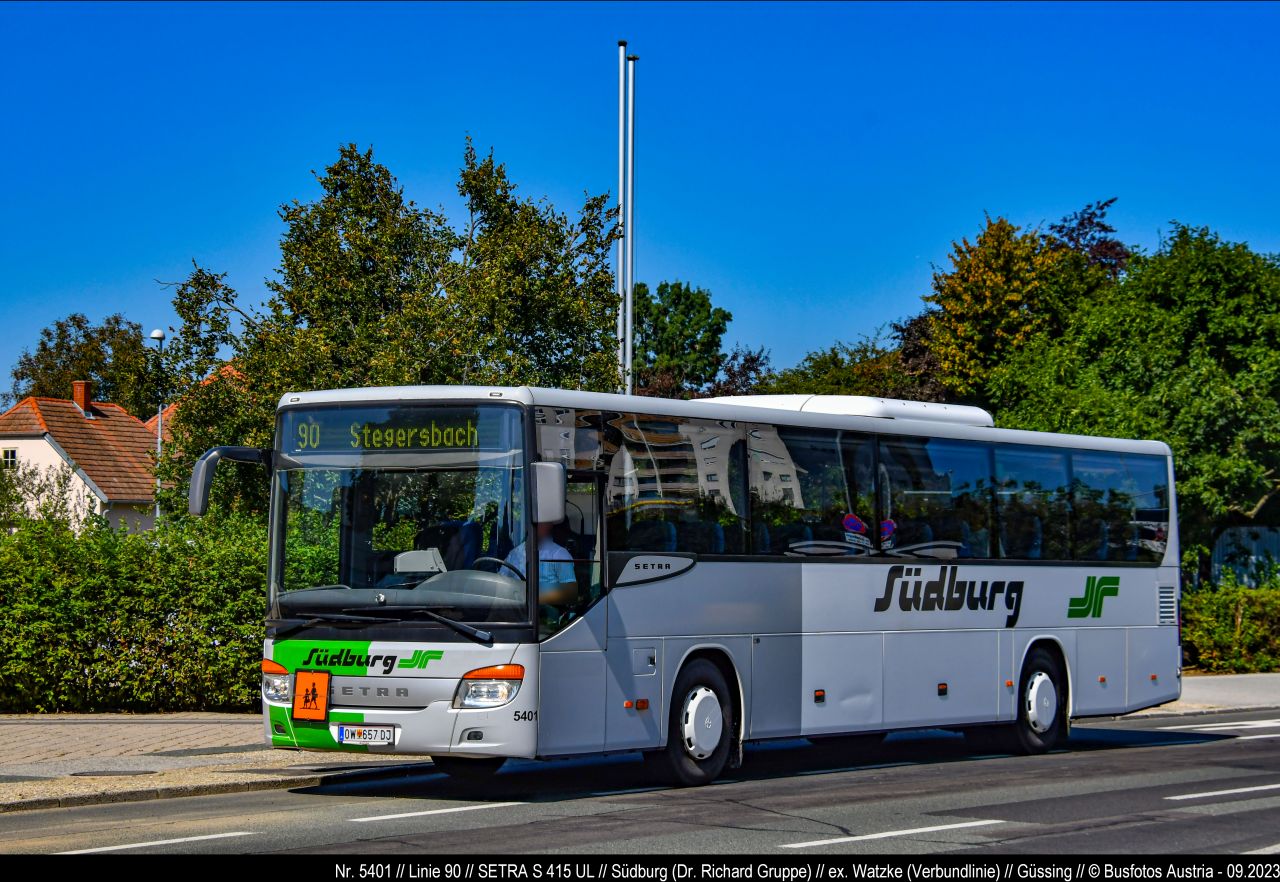 Oberwart, Setra S415UL №: 5401