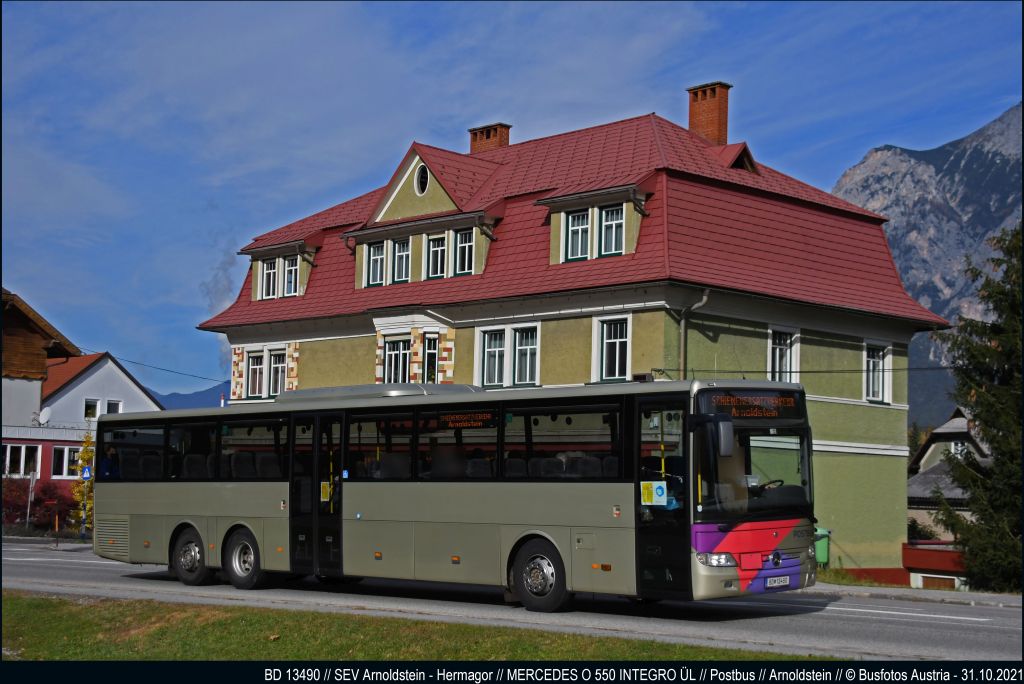 Villach, Mercedes-Benz O550 Integro L II # 13490