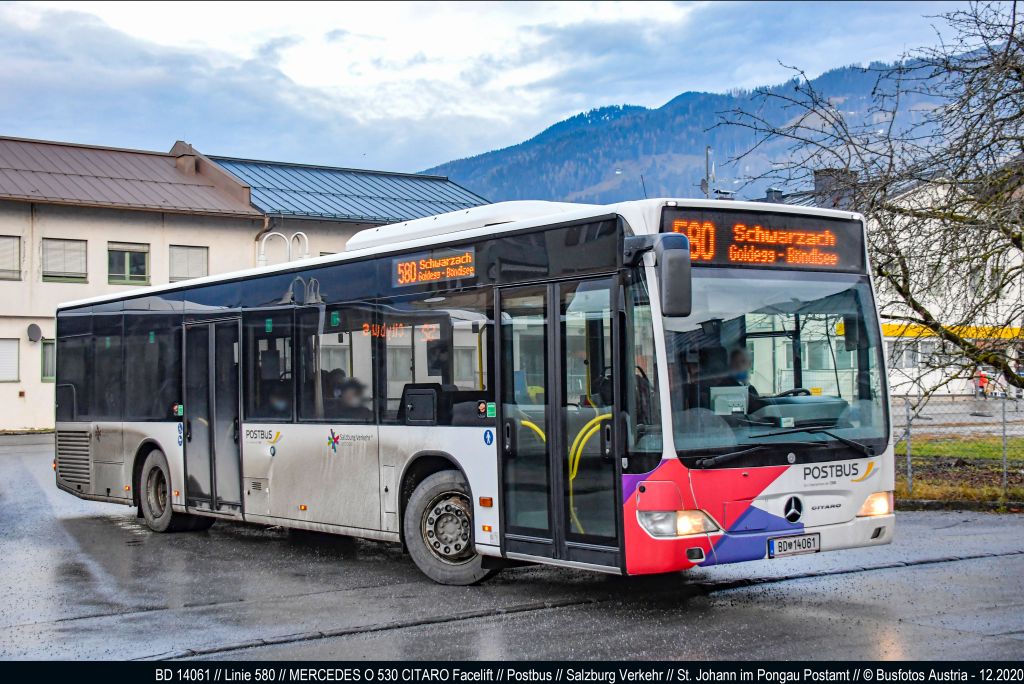 St. Johann im Pongau, Mercedes-Benz O530 Citaro Facelift # 14061