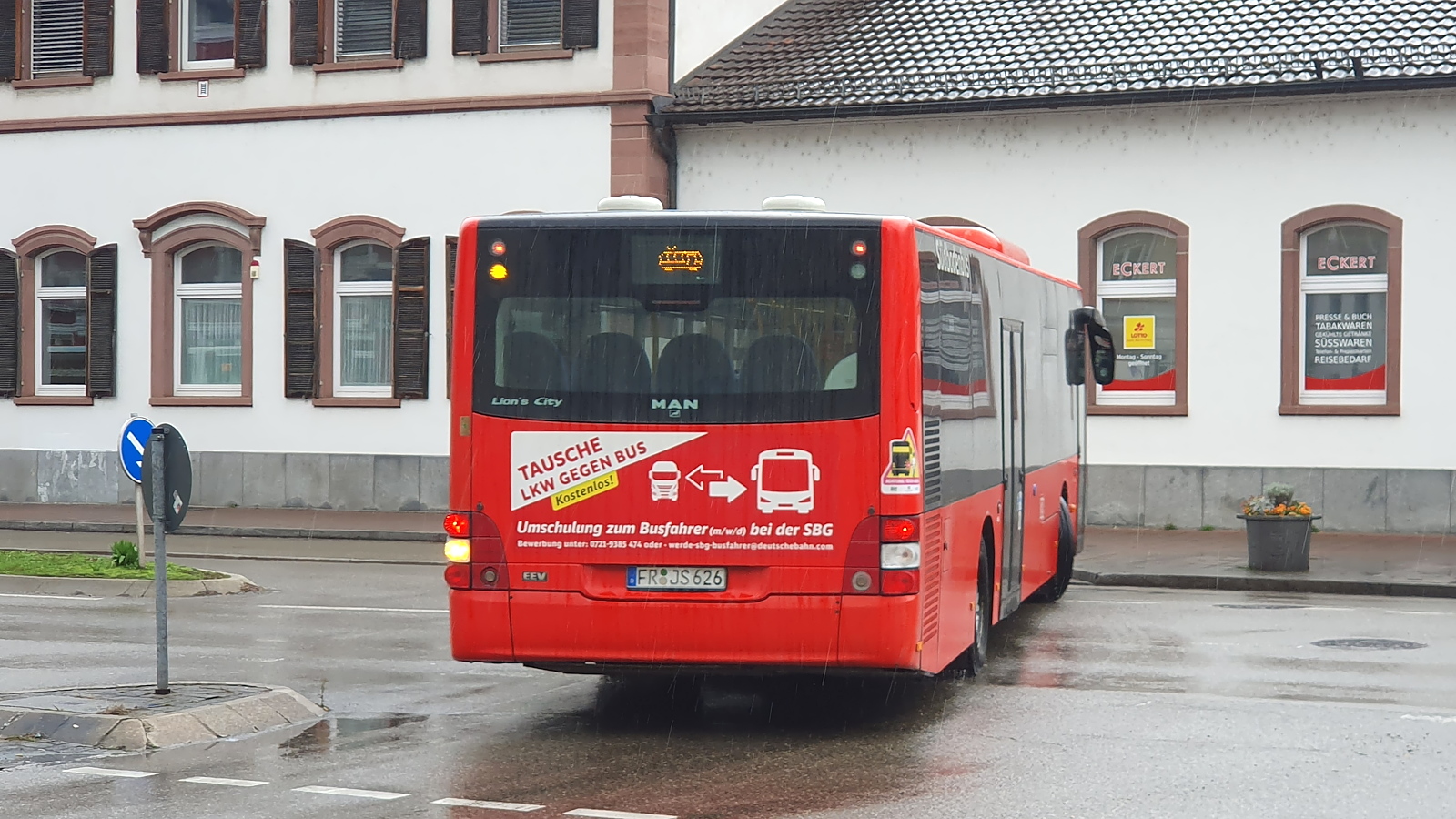 Freiburg im Breisgau, MAN A20 Lion's City Ü NÜ323 # FR-JS 626