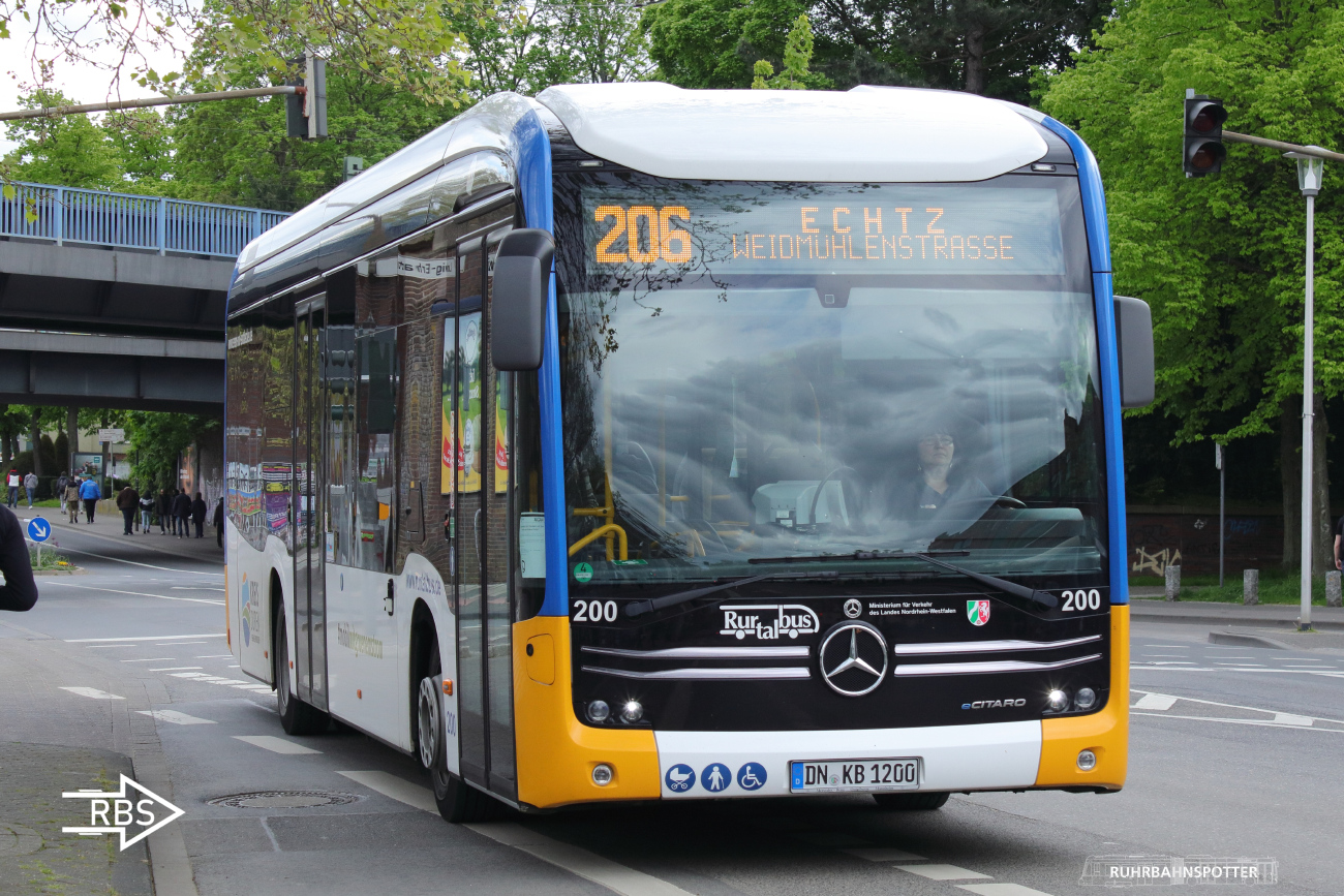 Düren, Mercedes-Benz eCitaro # 200