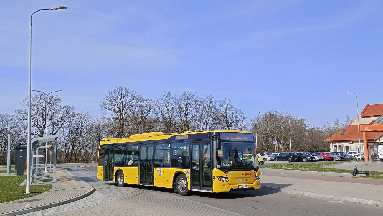 Koszalin, Scania Citywide LF # 2043