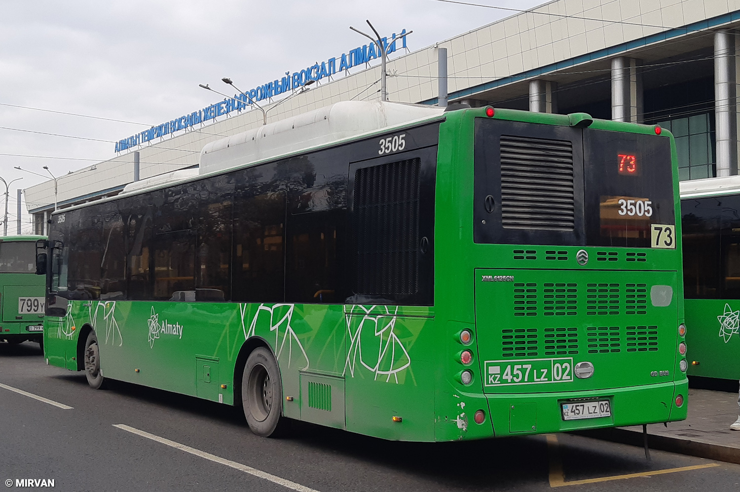 Almaty, Golden Dragon XML6125CN # 3505