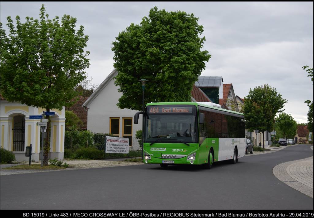 Hartberg-Fürstenfeld, IVECO Crossway LE Line 12M # 15019