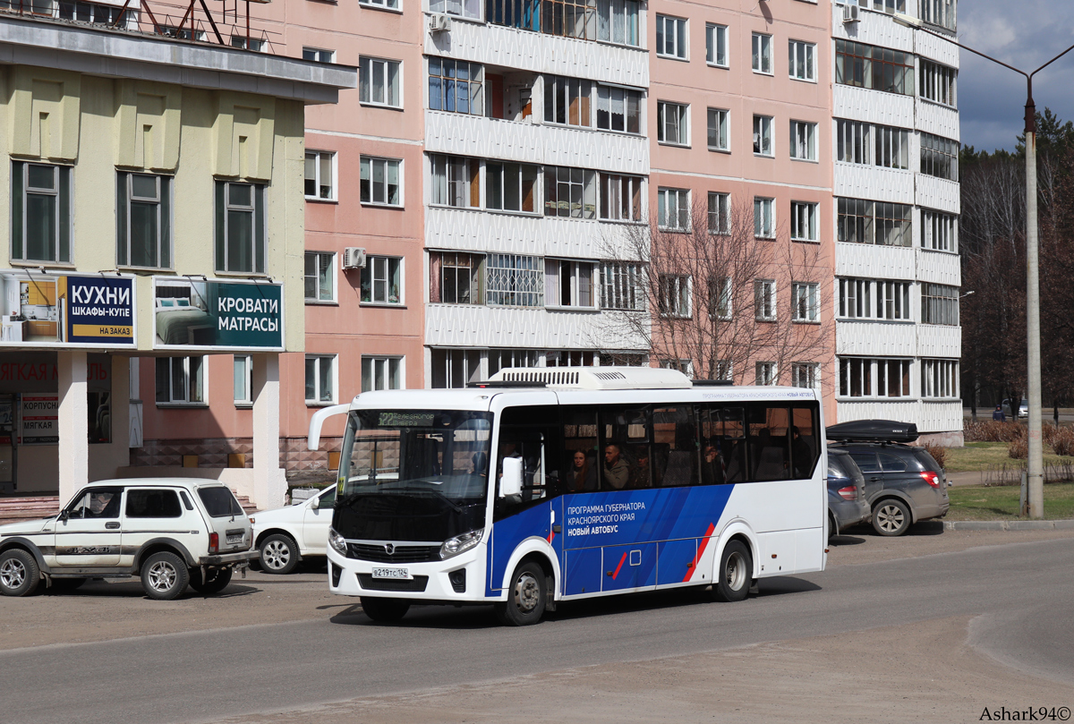 Zheleznogorsk (Krasnoyarskiy krai), ПАЗ-320455-04 "Vector Next" межгород (LD, LS) # В 219 ТС 124