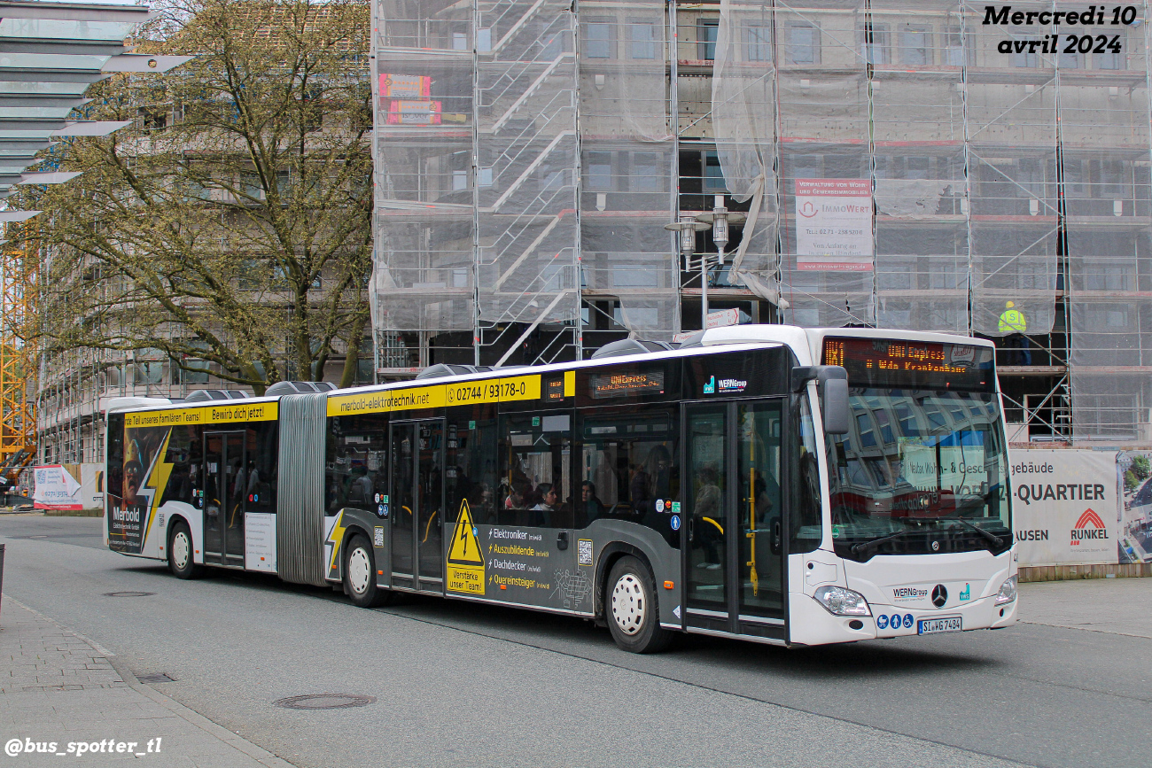 Siegen, Mercedes-Benz Citaro C2 G # 484