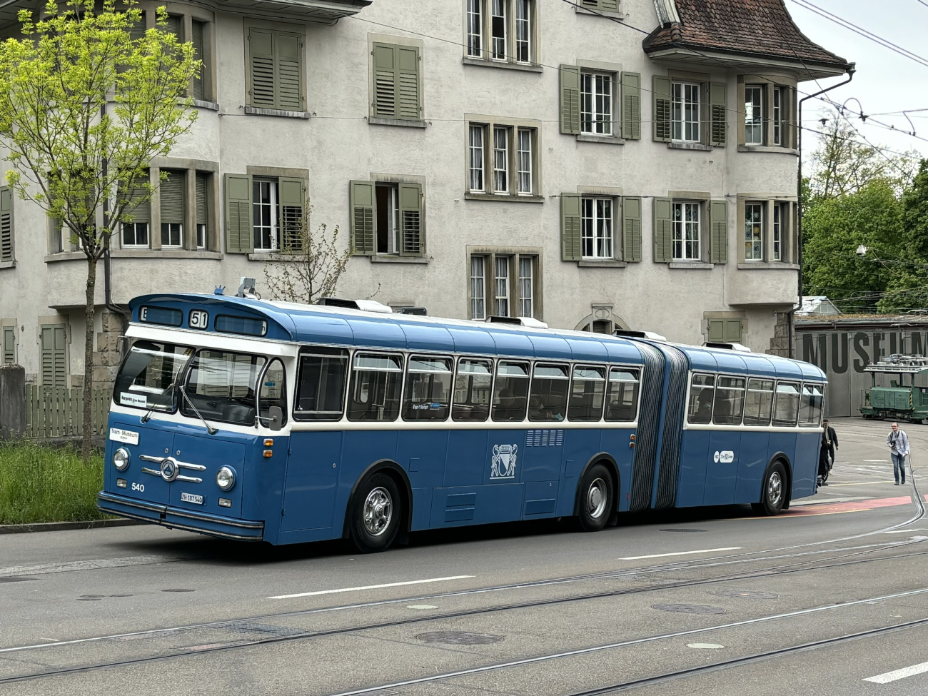Zurich, Saurer № 540