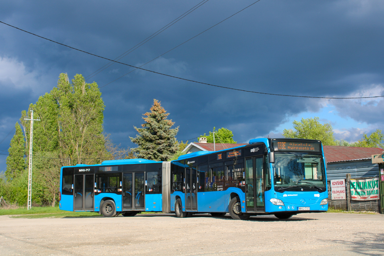 Budapest, Mercedes-Benz Citaro C2 G # MHU-717