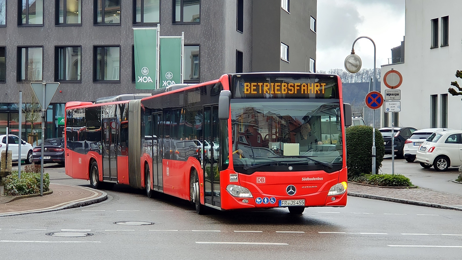 Фрайбург-им-Брайсгау, Mercedes-Benz Citaro C2 G № FR-JS 455